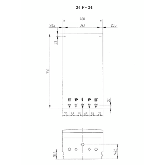 Настенный газовый котел Baxi ECOFOUR 24 F, изображение 6