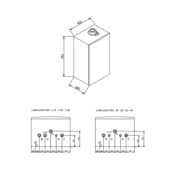 Настенный газовый котел Baxi LUNA Duo-tec E 24, изображение 6