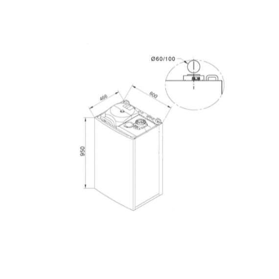 Настенный газовый котел Baxi NUVOLA-3Comfort 240 Fi, изображение 2