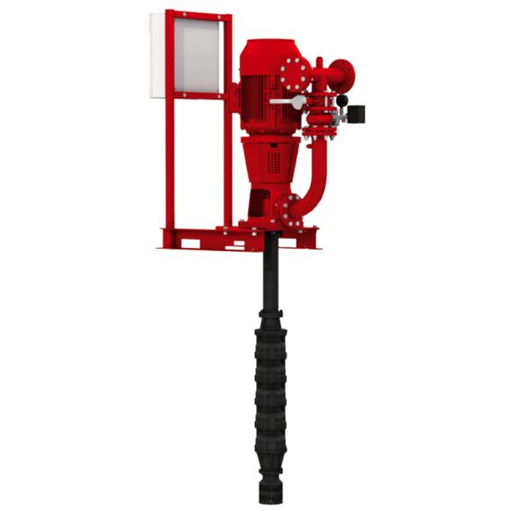 Пожарная установка DAB 1 KVT8 13N/4 18.5 400/50 EN12845 с электрическим двигателем