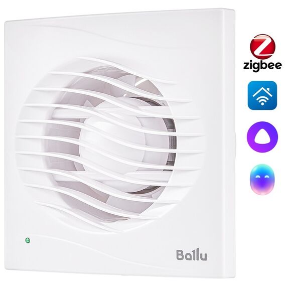 Вытяжка для ванной диаметр 120 мм Ballu BAF-AR 120 V, изображение 2