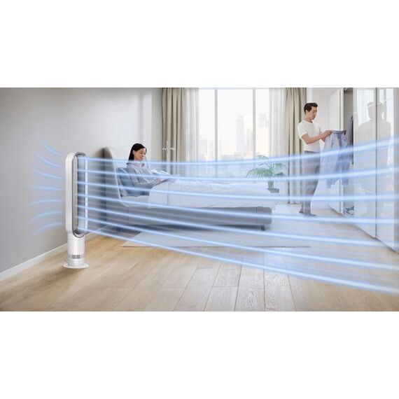 Башенный вентилятор Dyson Cool AM07 (Iron/Blue), изображение 3